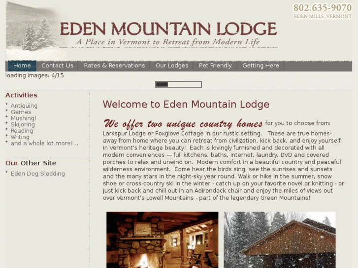 www.edenmountainlodge.com