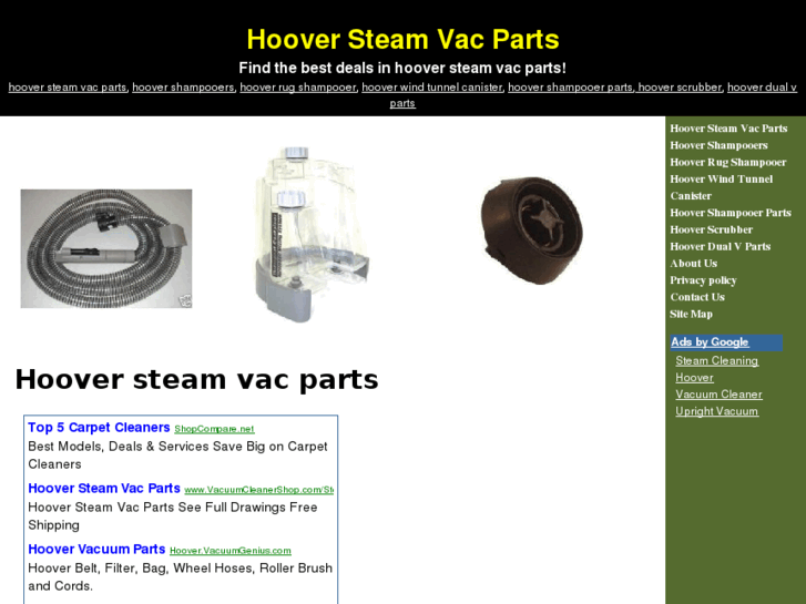 www.hooversteamvacparts.org