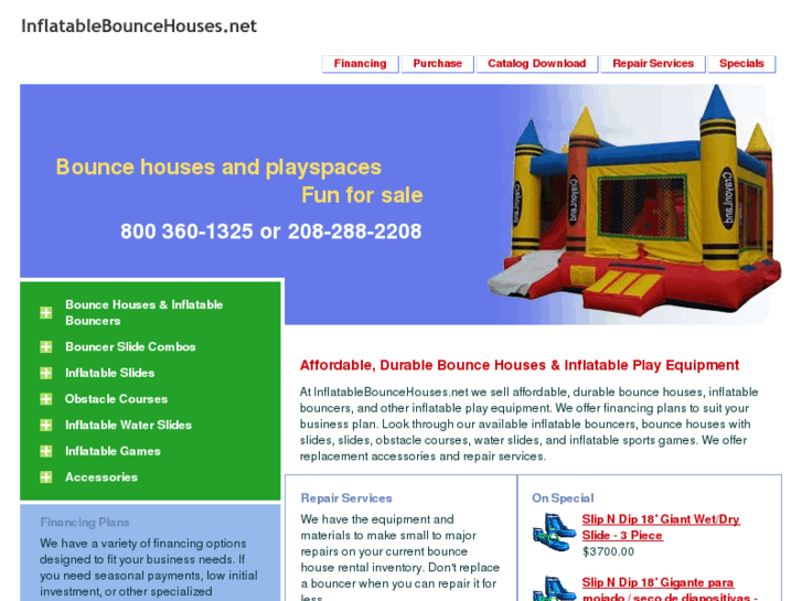 www.inflatablebouncehouse.net