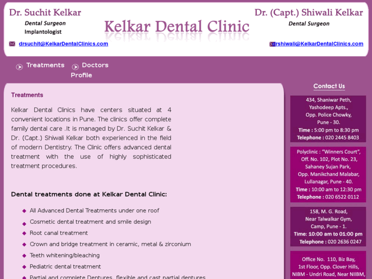 www.kelkardentalclinics.com