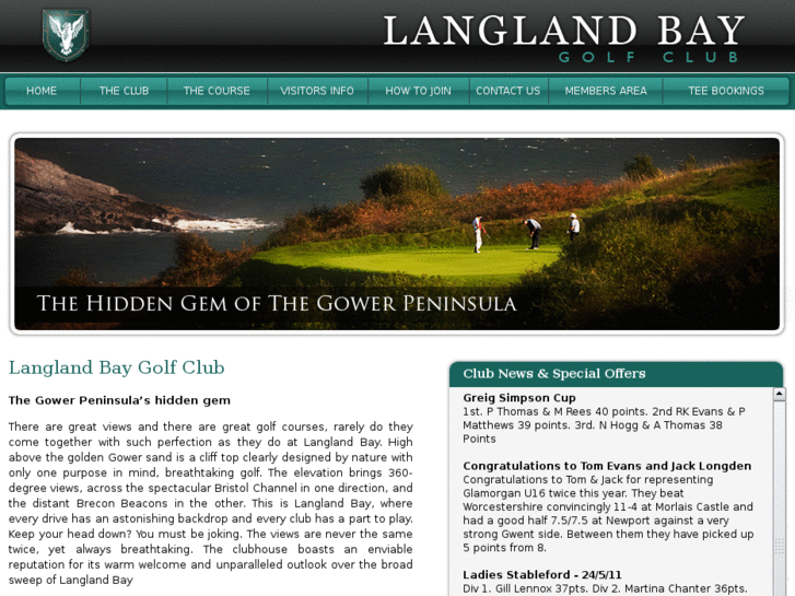 www.langlandbaygolfclub.com