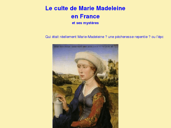 www.marie-madeleine.com