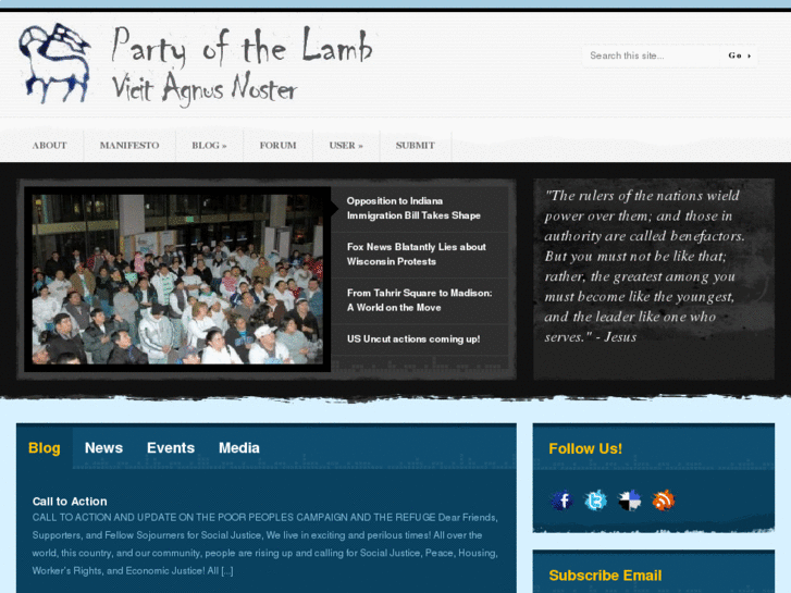 www.partyofthelamb.org