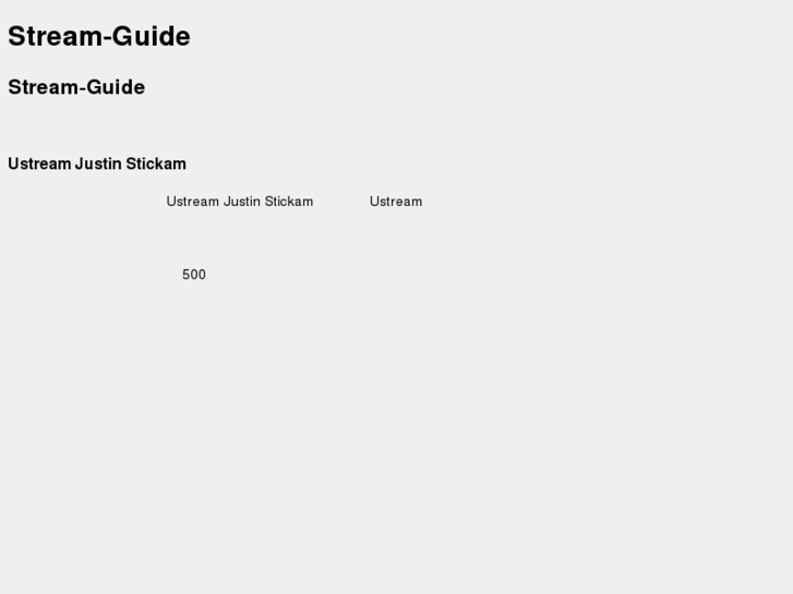 www.stream-guide.com