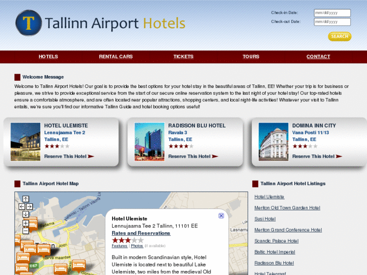 www.tallinnairporthotels.com