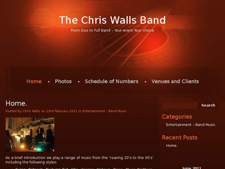 www.thechriswallsband.com