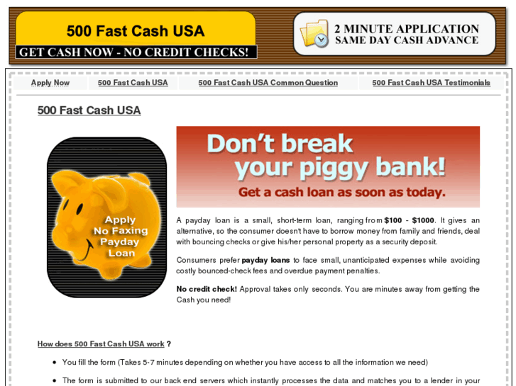 www.500fastcashusa.com