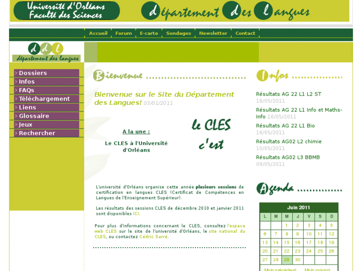 www.departementdeslangues.com