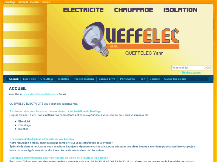 www.electricite-queffelec.com