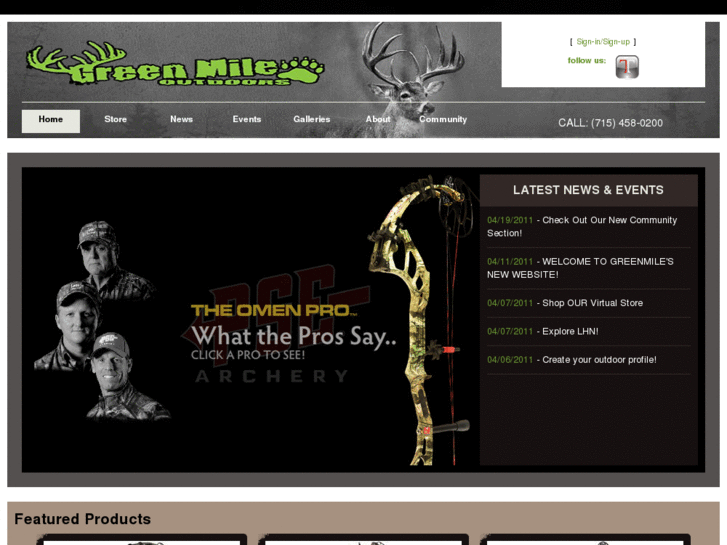 www.greenmileoutdoors.com