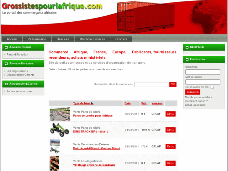 www.grossistespourlafrique.com