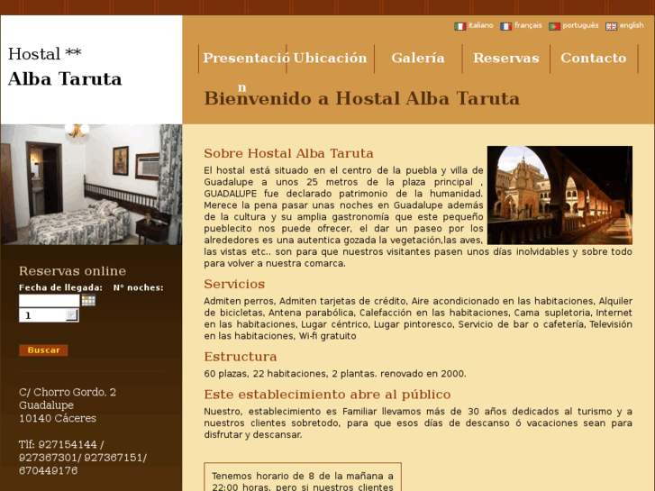 www.hostalalbataruta.com