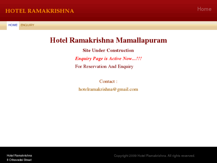 www.hotelramakrishna.com