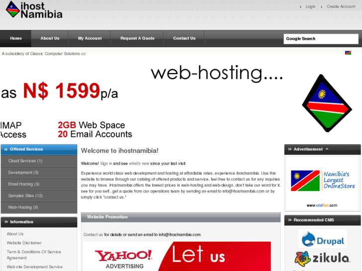 www.ihostnamibia.com