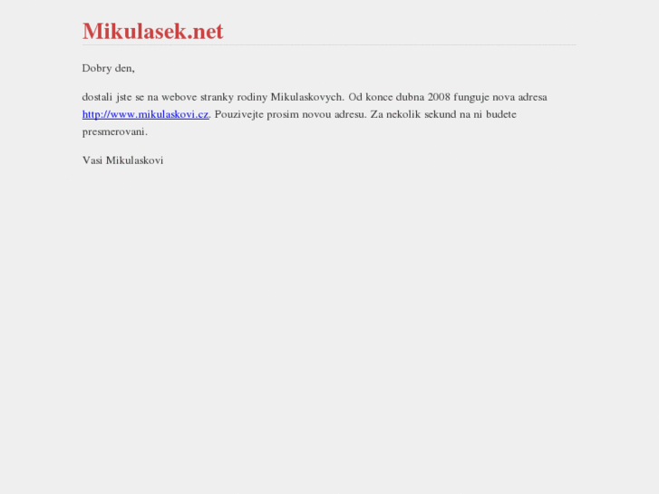 www.mikulasek.net