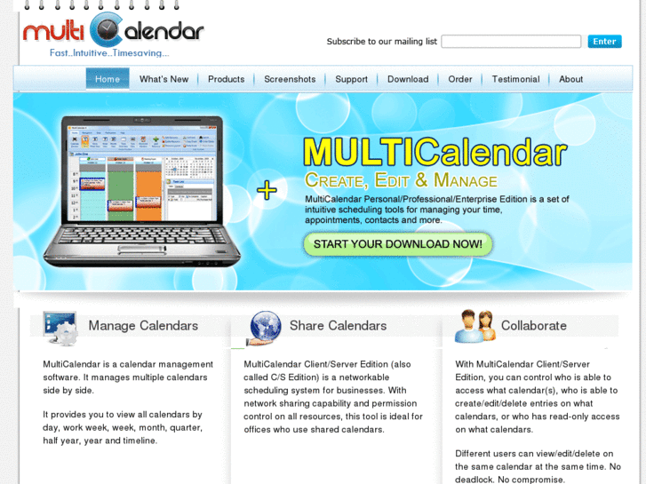 www.multi-calendar.com