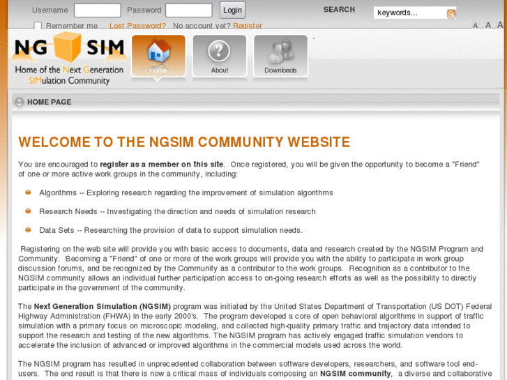 www.ngsim-community.net