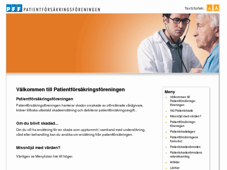 www.patientforsakringsforeningen.info