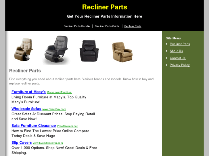 www.reclinerparts.net