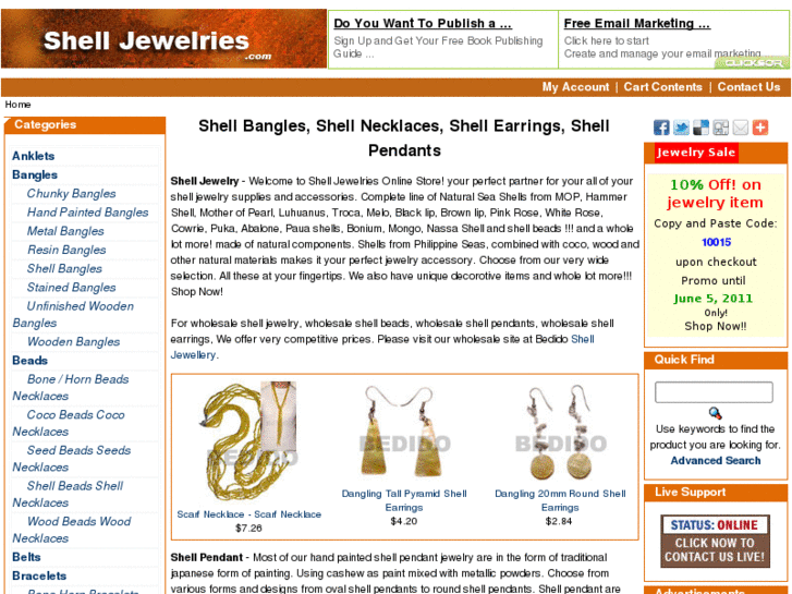 www.shelljewelries.com