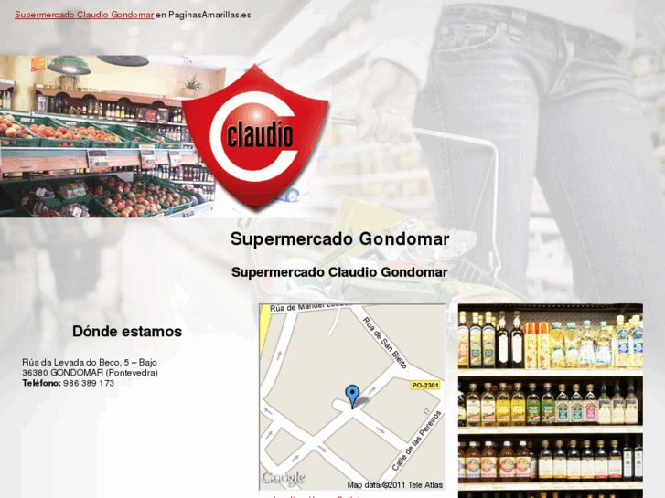 www.supermercadoclaudiogondomar.com