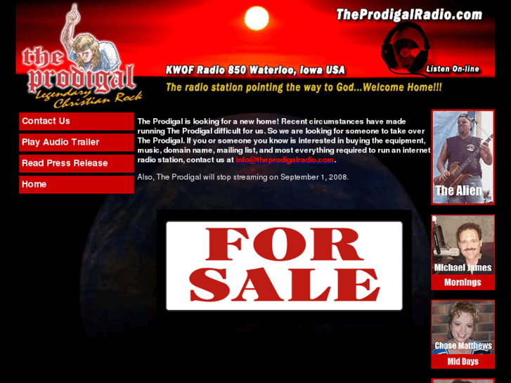 www.theprodigalradio.com