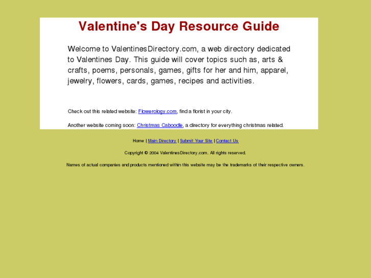 www.valentinesdirectory.com