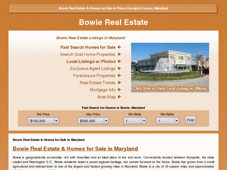 www.bowiecity-realestate.com