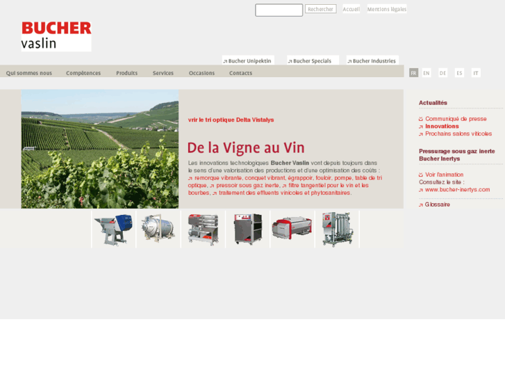 www.bucherfrance.com