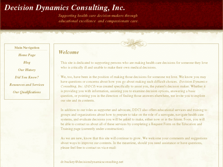 www.decisiondynamicsconsulting.org