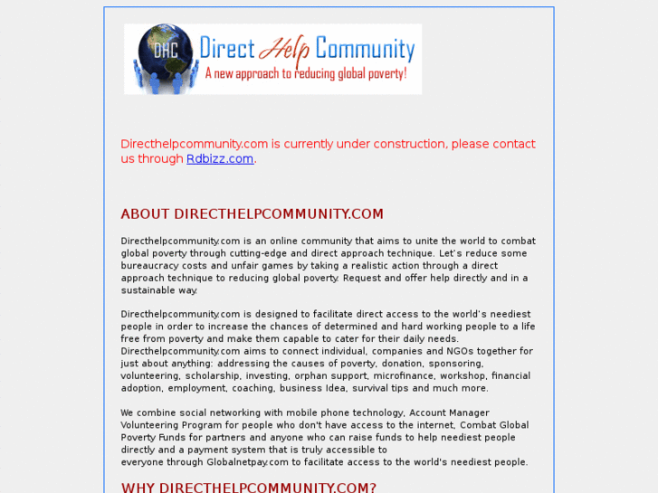 www.directhelpcommunity.com