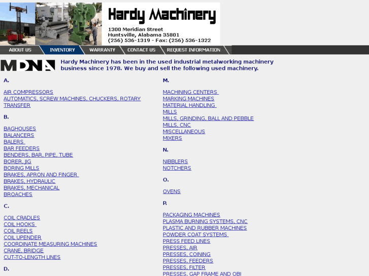 www.hardymachinery.com