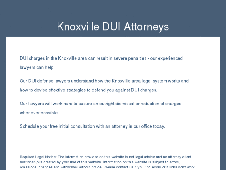 www.knoxvilleduiattorneys.net