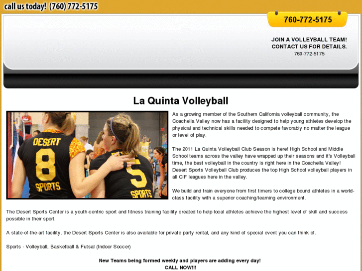 www.laquintavolleyball.com