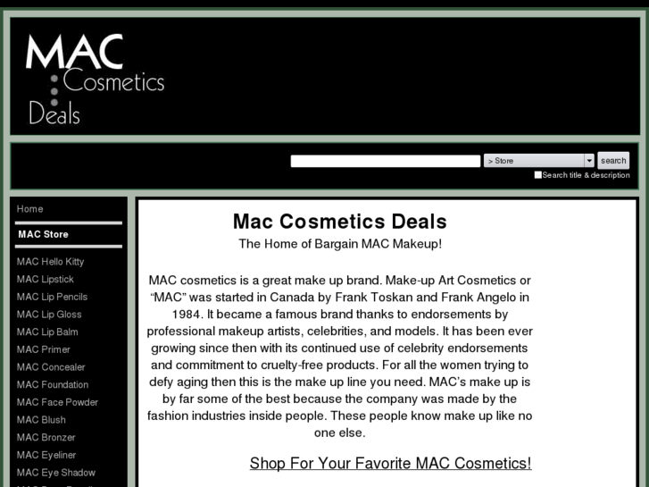 www.maccosmeticsdeals.com