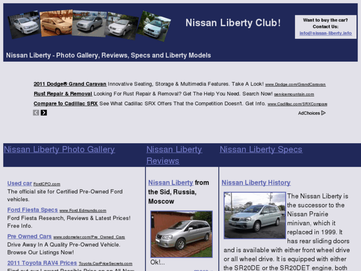 www.nissan-liberty.info