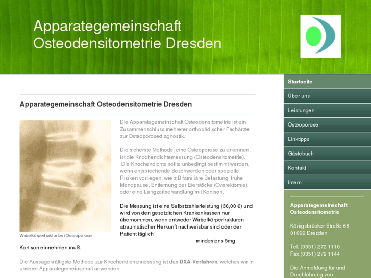 www.osteodensitometrie-dresden.de