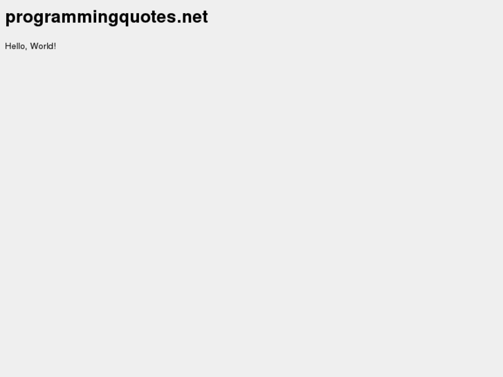 www.programmingquotes.net