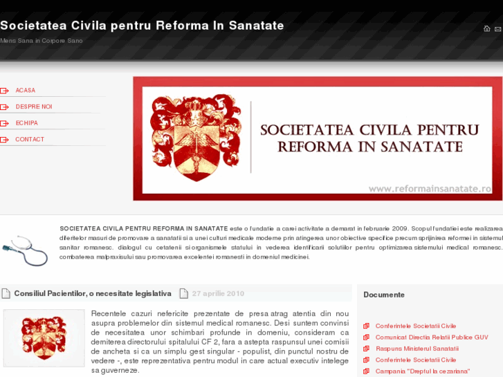 www.reformainsanatate.ro