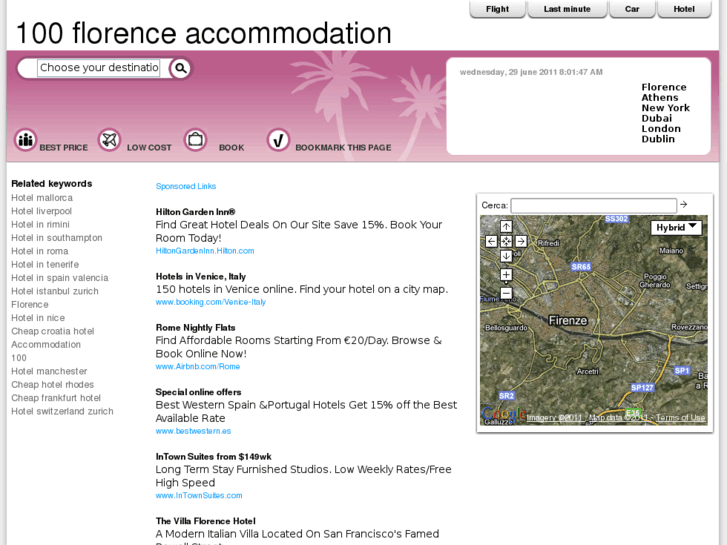 www.100-florence-accommodation.com