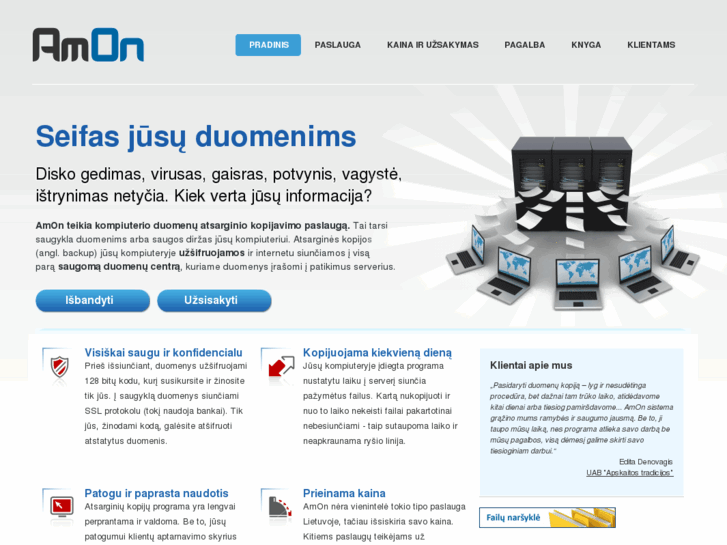 www.amon.lt