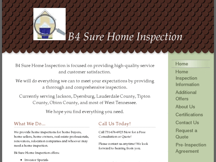 www.b4surehomeinspection.com