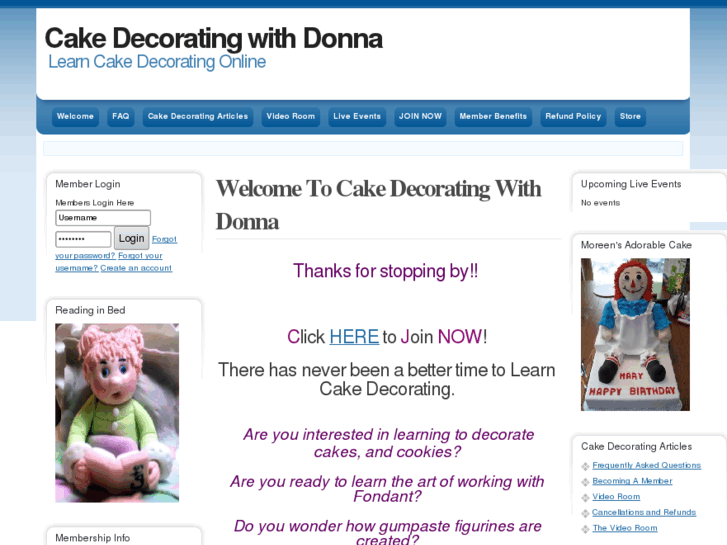 www.cakedecoratingwithdonna.com