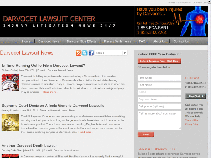 www.darvocetlawsuit-info.com