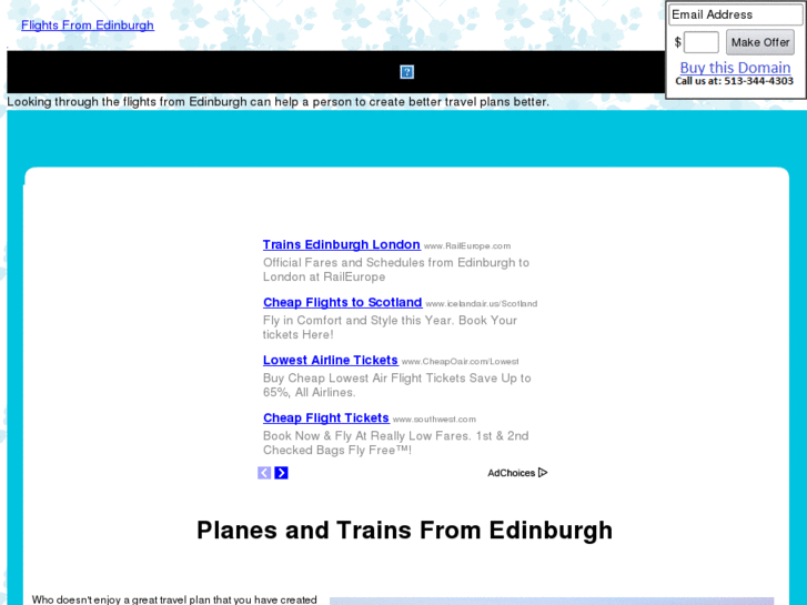 www.flightsfromedinburgh.com