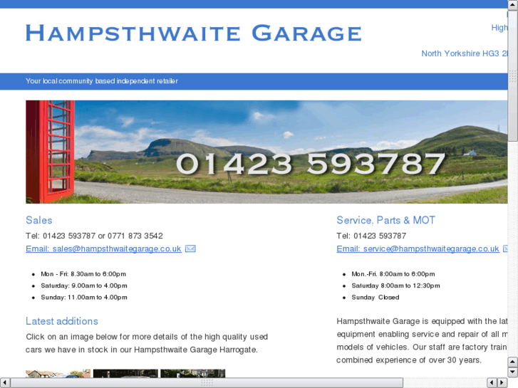 www.hampsthwaitegarage.com