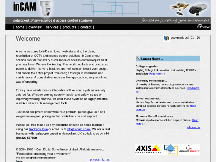 www.incam.co.uk