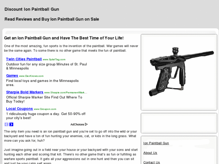 www.ionpaintballgun.net