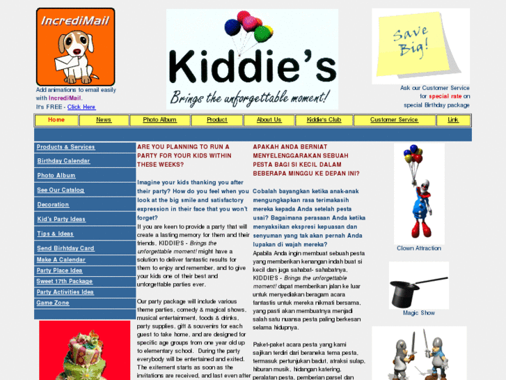 www.kiddiesparty.com