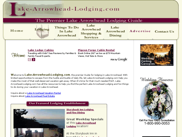 www.lake-arrowhead-lodging.com